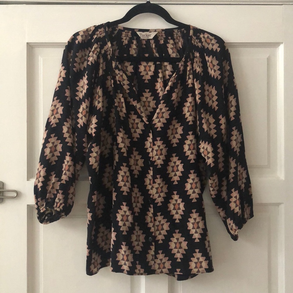 Tucker boho blouse